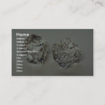 Pair Of Ice Cubes Business Card at Zazzle