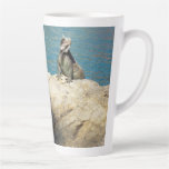 Pair of Iguanas Tropical Wildlife Photography Latte Mug
