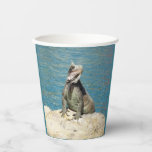 Pair of Iguanas Tropical Wildlife Photography Paper Cups