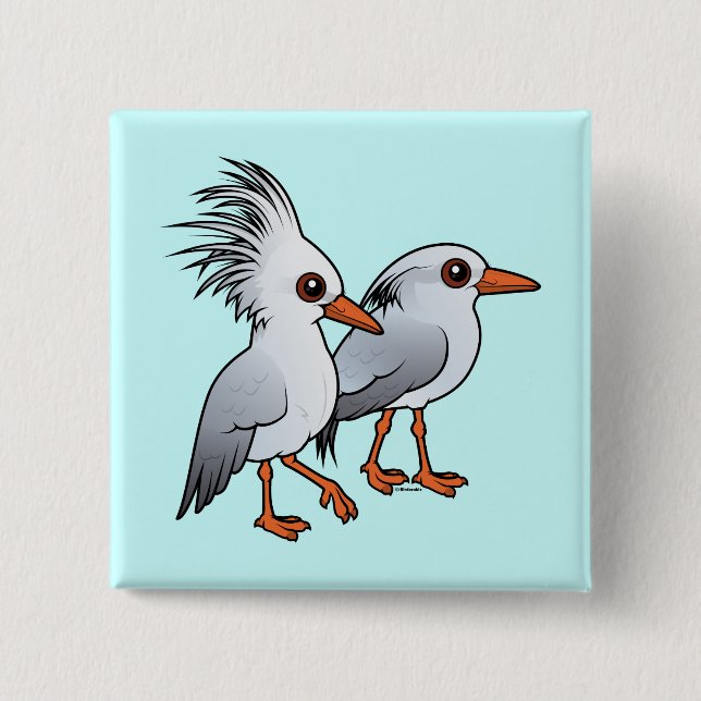 Pair of Kagu Pinback Button (Front)