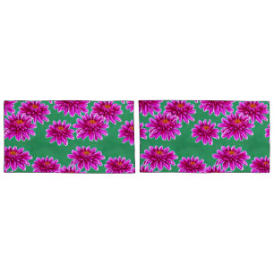 Pair of King sized floral Pillow cases