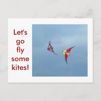 Pair of Kites Postcard