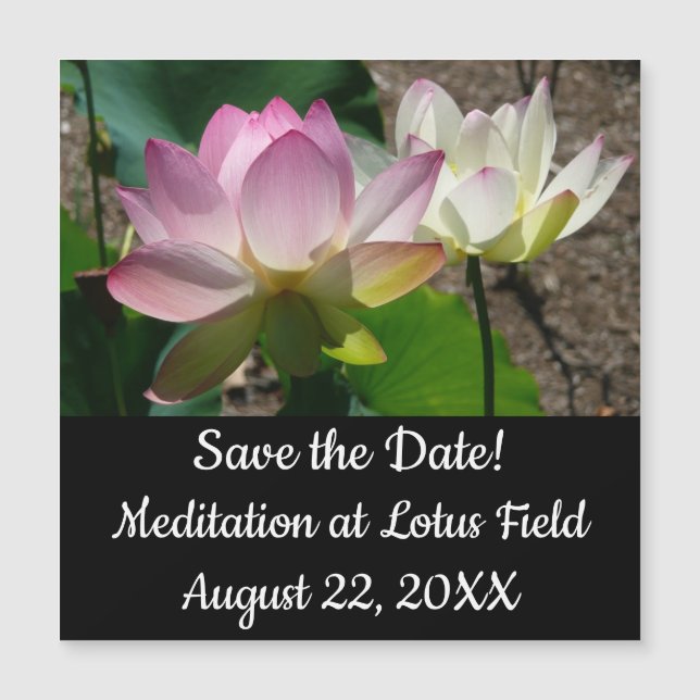 Pair of Lotus Flowers I (Front)