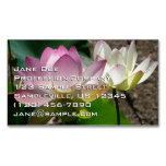 Pair of Lotus Flowers I Business Card Magnet