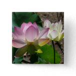 Pair of Lotus Flowers I Button