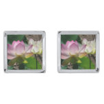 Pair of Lotus Flowers I Cufflinks