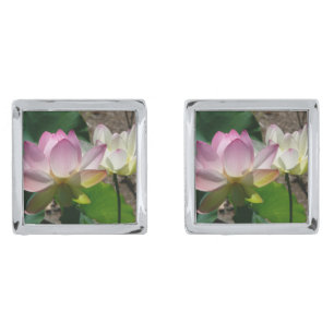 Pair of Lotus Flowers I Cufflinks