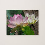 Pair of Lotus Flowers I Jigsaw Puzzle
