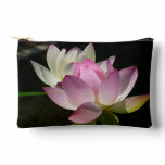 Pair of Lotus Flowers II Accessory Pouch