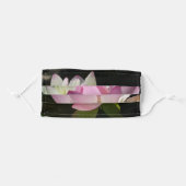 Pair of Lotus Flowers II Adult Cloth Face Mask (Front, Folded)