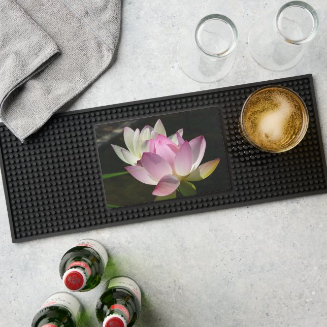 Pair of Lotus Flowers II Bar Mat (Insitu (Bar 1))