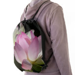 Pair of Lotus Flowers II Drawstring Bag