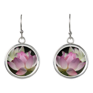 Pair of Lotus Flowers II Earrings
