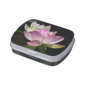 Pair of Lotus Flowers II Jelly Belly Tin (Side)