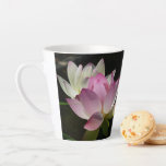 Pair of Lotus Flowers II Latte Mug