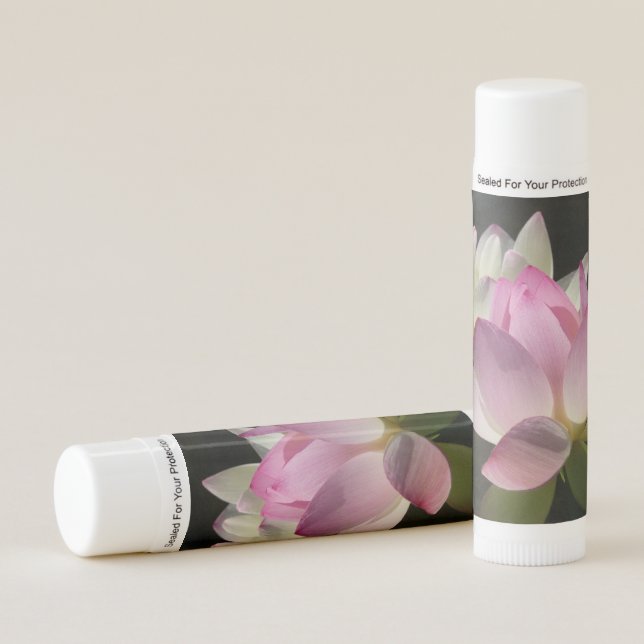 Pair of Lotus Flowers II Lip Balm (Front)