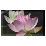 Pair of Lotus Flowers II Place Card Holder
