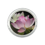 Pair of Lotus Flowers II Ring