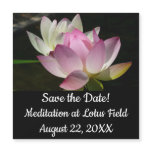 Pair of Lotus Flowers II Save the Date