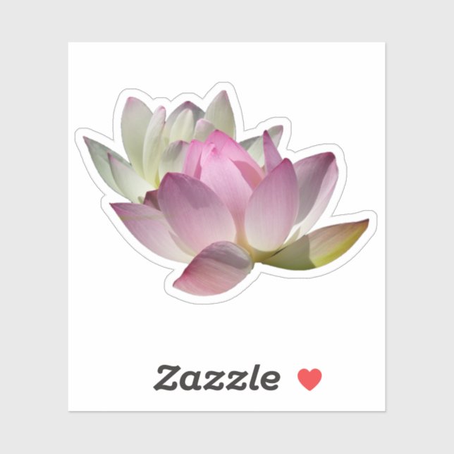 Pair of Lotus Flowers II Sticker (Sheet)