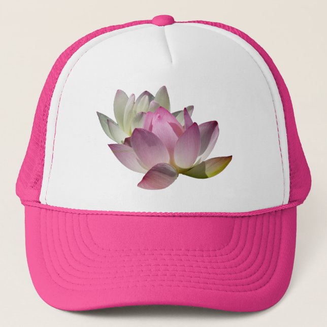 Pair of Lotus Flowers II Trucker Hat (Front)