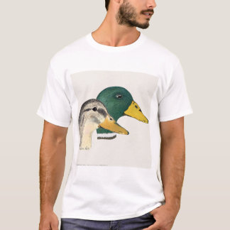 Pair of Mallard Ducks (Drake and Hen) T-Shirt