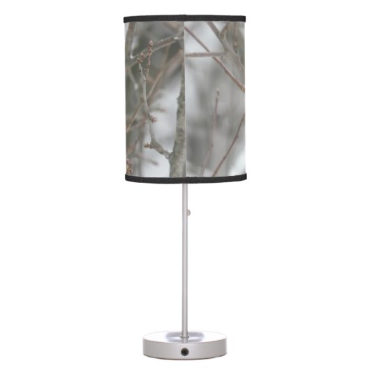 Pair Of Northern Cardinals Table Lamp (Back)