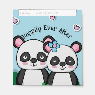 Pair of Pandas Hershey Bar Favors