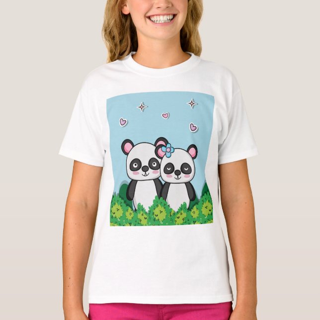 Pair of Pandas T-Shirt (Front)