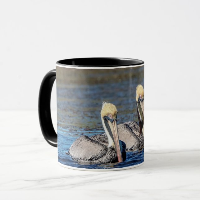 Pair of Pelicans Mug (Front Left)