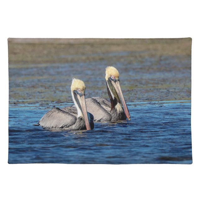 Pair of Pelicans Placemat (Front)