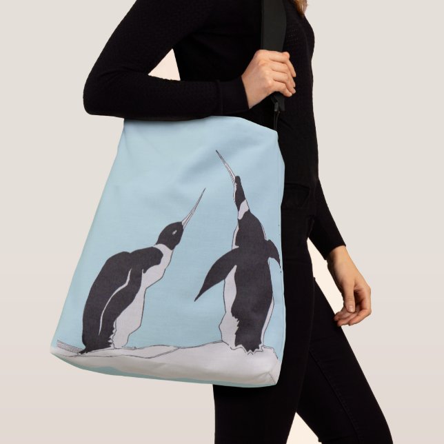 pair of penguins crossbody bag (Close Up)