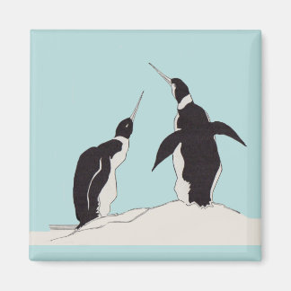 pair of penguins magnet