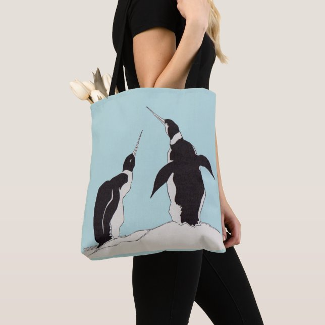 pair of penguins tote bag (Close Up)