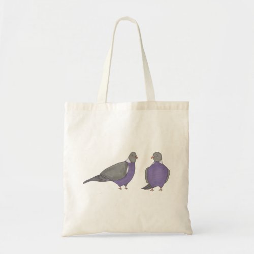 Pair of Pigeons Tote Bag