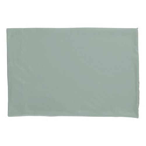 Pair of Pillowcases Standard Size Soft Sage Pillow Case