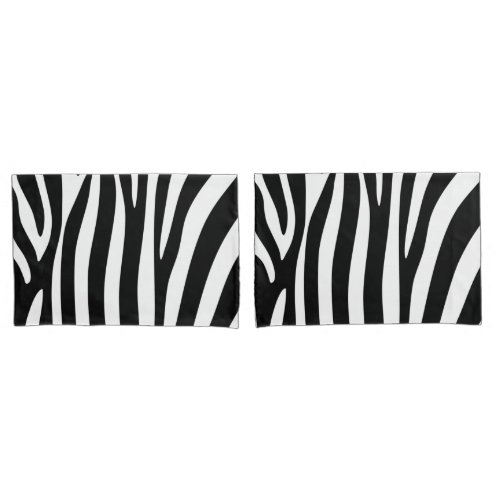 Pair of Pillowcases _ Zebra Print