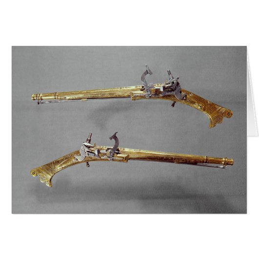Pair of pistols, 1624-26 cards (Front Horizontal)