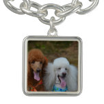 Pair of Poodles Bracelet