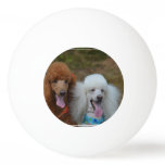Pair of Poodles Ping-Pong Ball