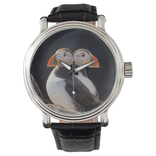 Pair of Puffins Watch