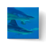 Pair of Sharks  Button
