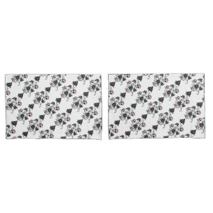 Pair of Standard Size Pillowcases/Skulls Pillow Case