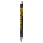 Pair of Yellow Maple Trees Autumn Nature Pen
