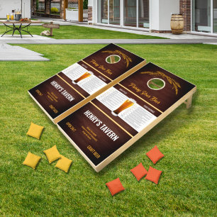 Pairing your Beer Cornhole Set