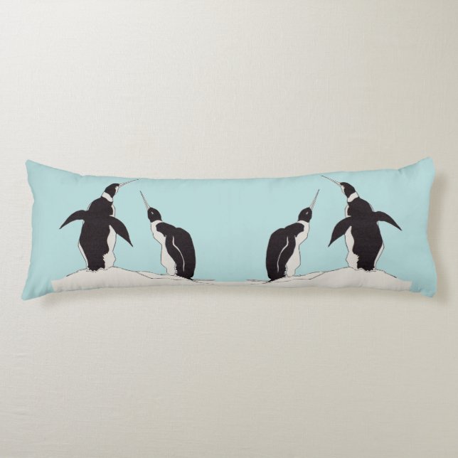 pairs of penguins body pillow (Front)