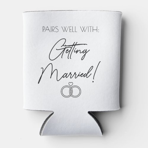 Pairs Well With Getting Married Minimalist Rings Can Cooler