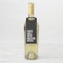 Pairs well with moving boxes funny new house bottle hanger tag