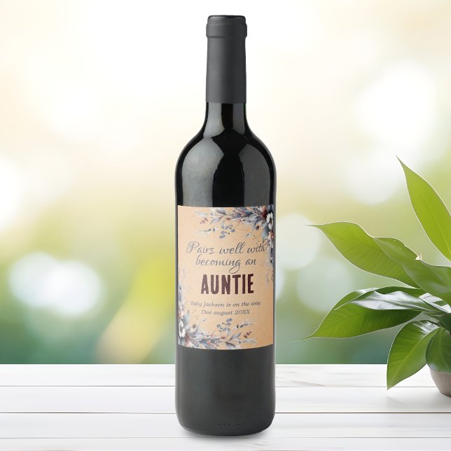 Pairs well with Pregnancy Reveal Wine Label Set (Creator Uploaded)