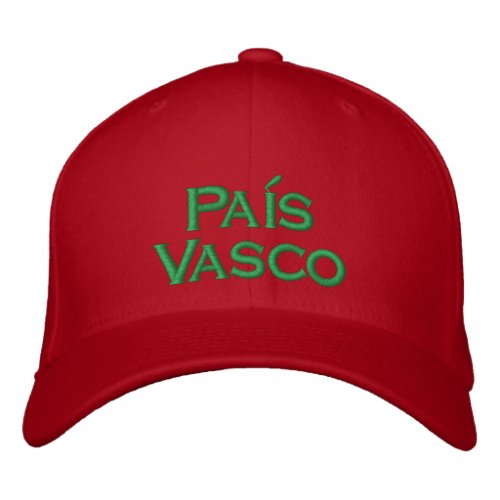 Pas Vasco _ Euskadi Embroidered Baseball Cap